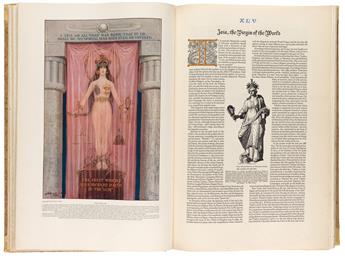 (OCCULT.) Hall, Manley Palmer / (JOHN HENRY NASH.) An Encyclopedic Outline of Masonic, Hermetic, Qabbalistic, and Rosicrucian Symbolica